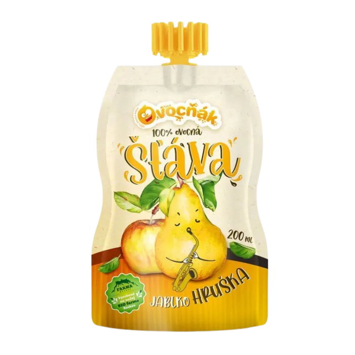 Ovocňák Mošt jablko a hruška 200ml